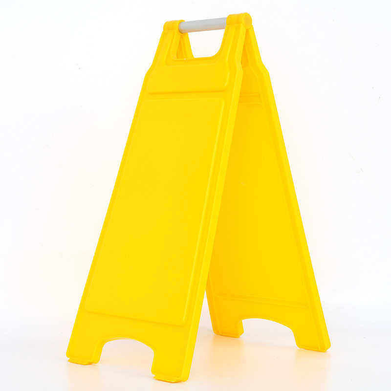 a指路黄色塑料酒店告示牌告示牌定制字牌泊车警示施工请勿停车