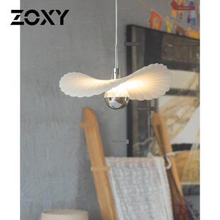 Sabi风格 纳维亚Wabi 卧 Zuxi艺术羽毛吊灯餐厅酒吧创意斯堪 Zoxy