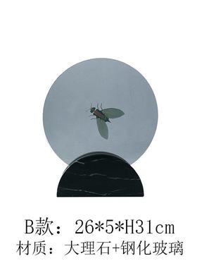 正品现代简约新式家居饰品摆店中客厅设样板房间抽象雕塑工艺酒品