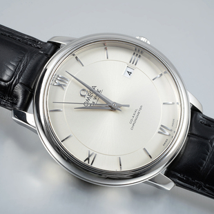 欧米茄男表正品男士手表碟飞自动机械表98新424.13.40.20.02.001