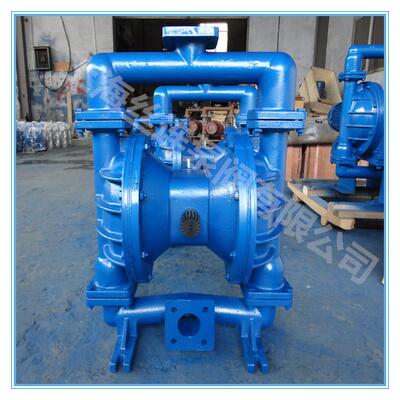 直销QBY-65、QBY-80、QBY-100不秀钢气动隔膜泵防腐隔膜泵