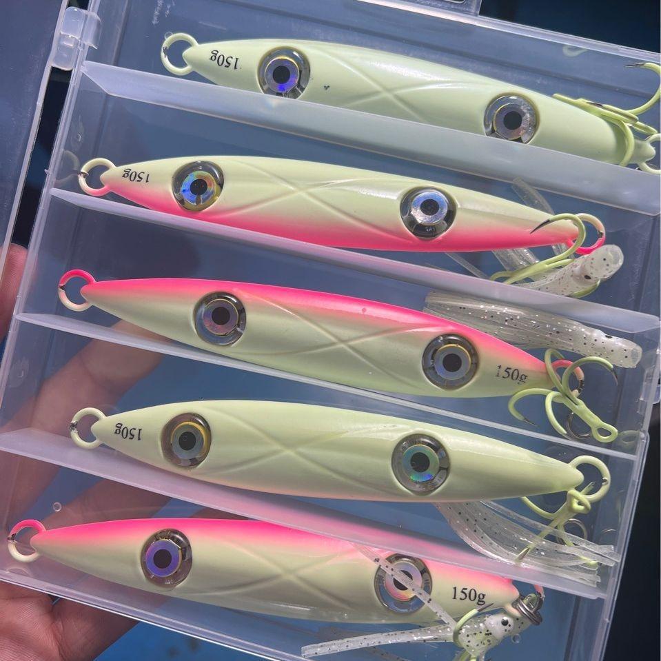 鱿鱼鱿鱼鲅鱼海钓夜光铁板台钓饵