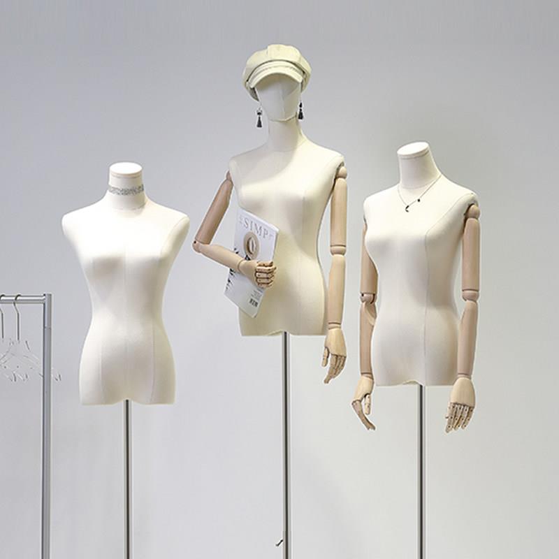 模特展示架服装店假人体道具女半身人台全身韩版女装橱窗婚纱模特