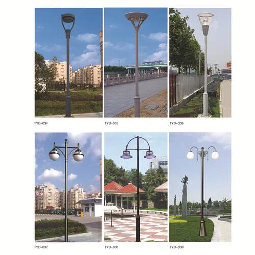 led庭院灯 别墅公园小区道路照明景观灯镀锌灯杆户外整套