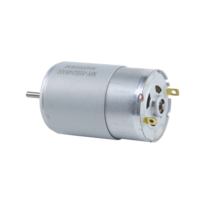 发电机高速大功率微型 刷调速马达24v有555直流电机轴双出12v小型