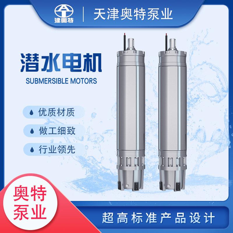 不锈钢潜水电动机充水式潜水电机压三相异步电机厂家
