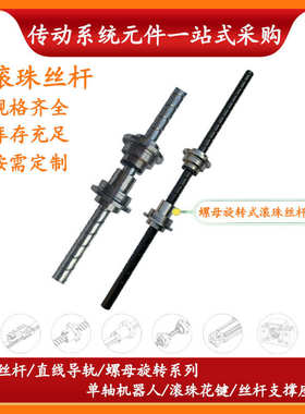 杆丝花键thk厂家直销滚珠机械手scara杆丝可做 代替旋转螺母非标