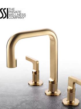 意大利GESSI水龙头INCISO系列58014分体三孔欧式面盆冷热龙头