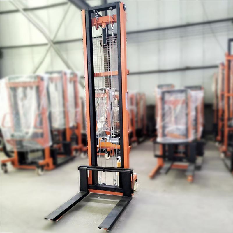 电动液压堆3高车加加厚槽钢搬运升强高车工字钢C钢735t电型动堆高