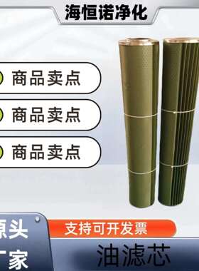 移动式真空聚结净机分离滤芯JJ-915聚结滤芯1201652玻纤折叠滤芯