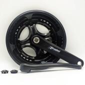 曲柄改装 跑车公路车牙盘2片38 自行车赛车大齿盘 防护罩 48双盘