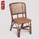 天然藤小藤椅靠背椅藤单人家庭餐椅儿童椅阳台老人休闲椅
