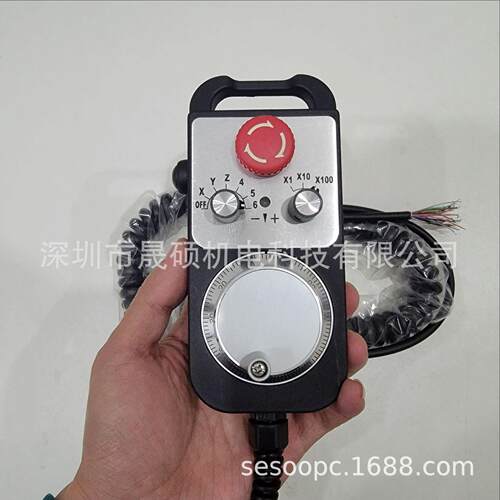 急停海德电子手轮原装HEDSS数控机床CNC手摇脉冲5V发那科PLC手轮