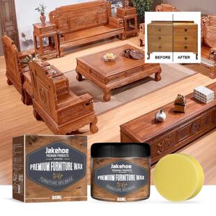 Jakehoe Furniture Cleaning Beeswax - For Polishing and Prote