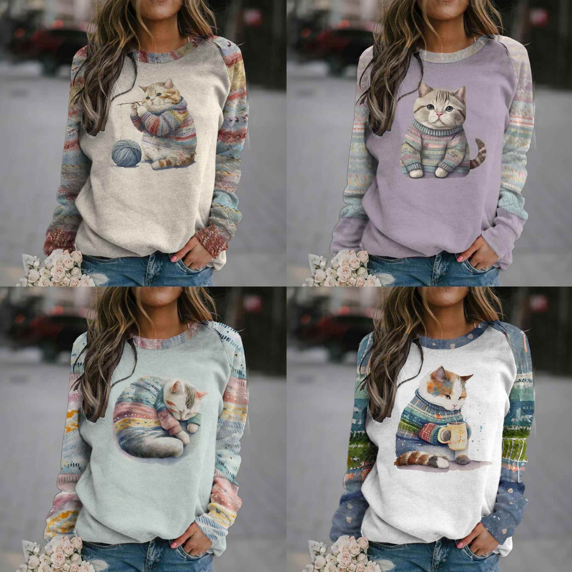 x streetwear casual pullover dprint vintage retro graffiti