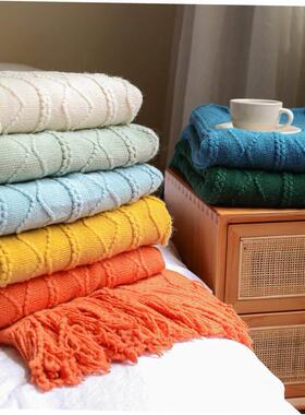 Blanket Soft Throw Blanket On Sofa Bed Plaids Adult Home Tex