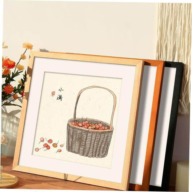 Nordic simple wooden photo frame square picture frames 相框图片
