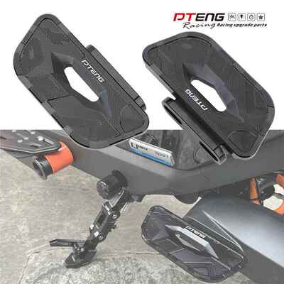 PTENG适用小牛UMAX/U3/U2电动车配件CNC铝合金改装后脚踏板脚踩踏