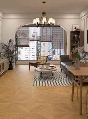 ll风法式木纹砖800x08680客厅卧室中古地板砖柔光天屋鹅绒全通铺