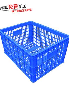 厂家加厚周转萝塑料筐胶框蔬菜水果80*625*40B5号承重60KG