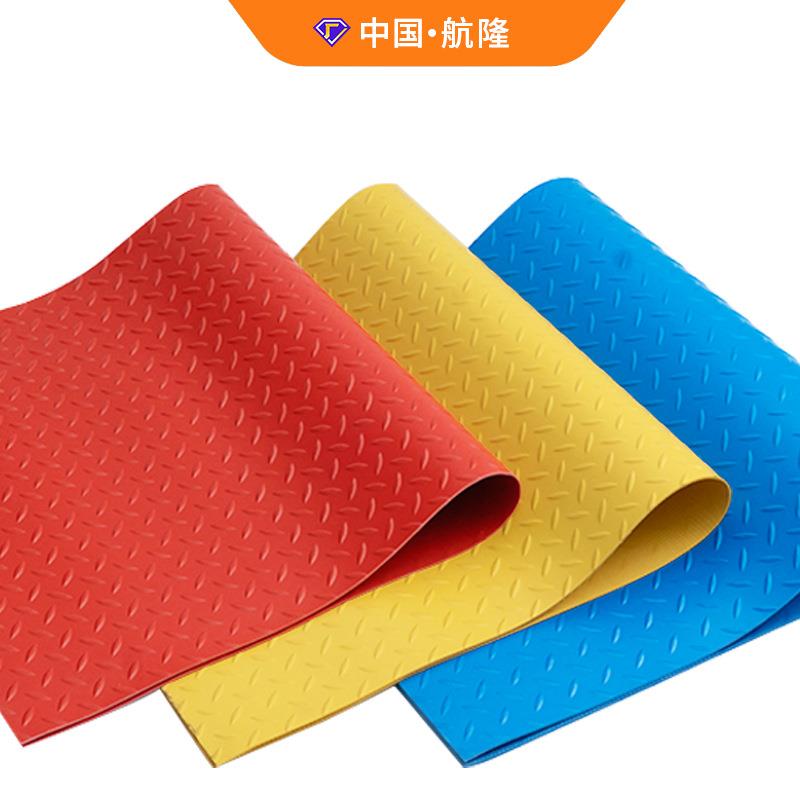 防滑橡胶板过街天桥pvc黑橡胶板室外减震柳叶橡胶皮垫防滑橡胶板