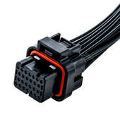 7汽车线束连接器防水接插件国产amp系列ECU针座26P插头 1437290