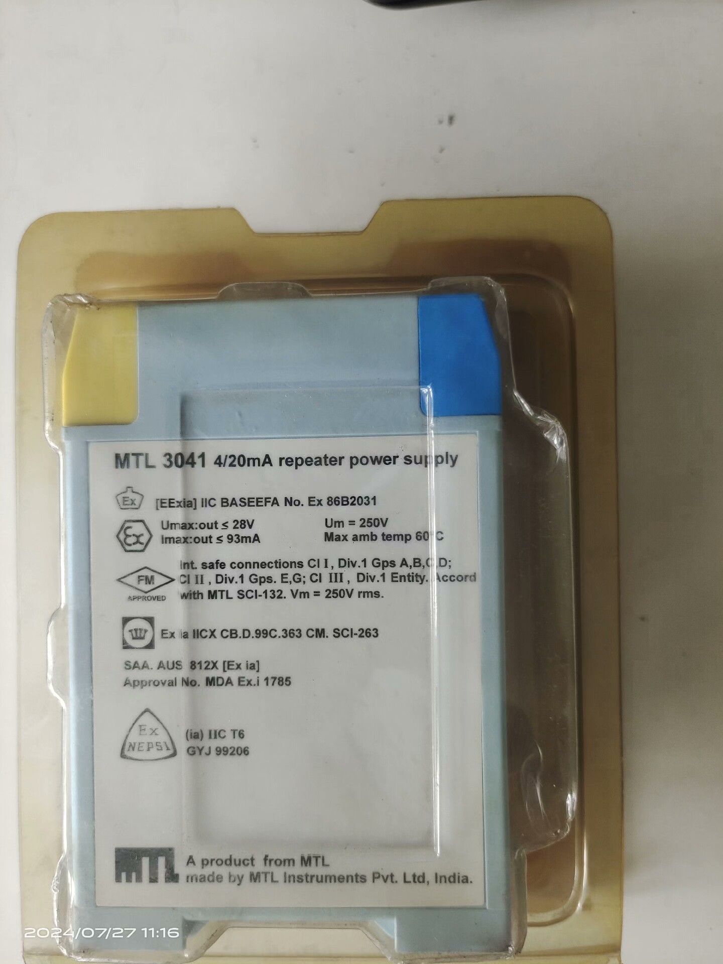 原包装进口MTL隔离栅，MTL3041数量有限。