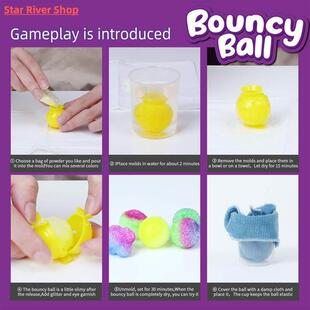 Magic Kit Experiment Disgus Ball Soap Bouncy Science