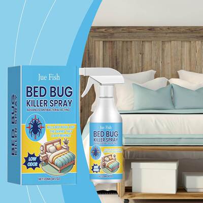 JUE FISH Bed Bug Spray - Bed Bug, Lice, and Mite Elimination