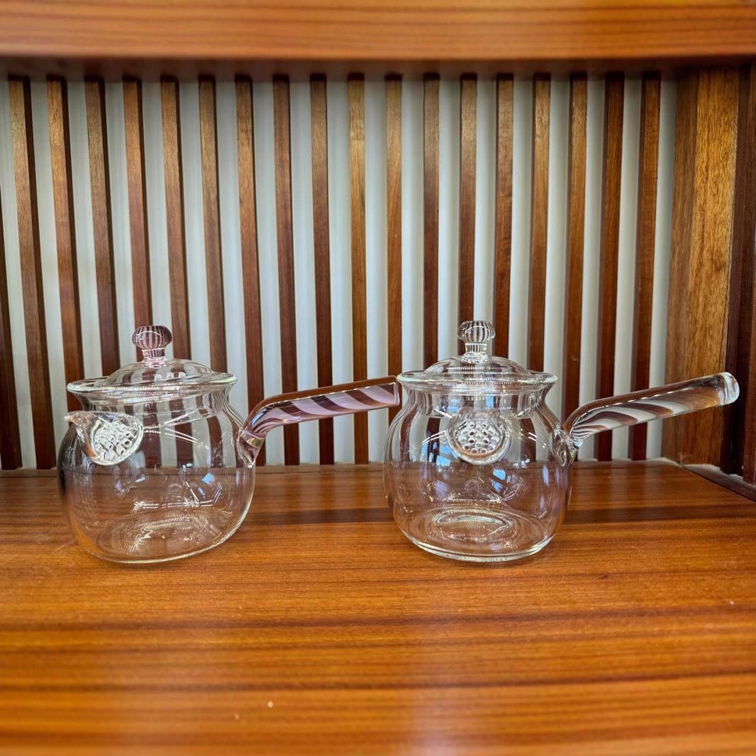 烤高硼硅奶茶罐围炉煮茶壶煮茶器煮奶茶壶器具氛围玻璃罐送礼伴手