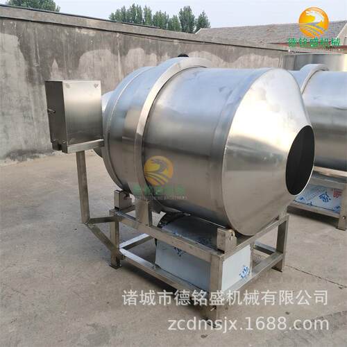 咸宁市无骨鸡爪拌料机 柠檬鸡爪不锈钢滚筒拌料机 混合搅拌机