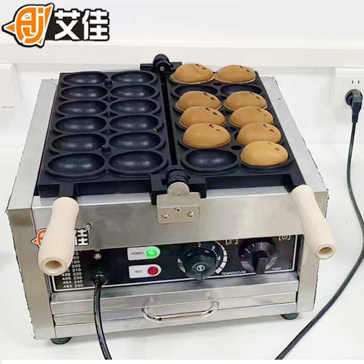 艾佳 商用笑脸鸡蛋仔机 微笑鸡蛋烧机 电热爆浆蛋仔烧机可订110V,清洗/食品/商业设备,煎饼机,淘宝优惠券,粉丝福利购,淘宝优惠卷