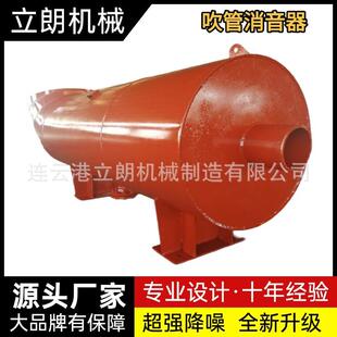 立朗售 蒸汽吹扫消音器 电厂吹管消声器不锈钢304材质耐高温高压