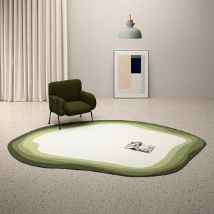 镇平地毯客厅高级轻奢耐脏加厚款不规则地垫卧室落地窗茶几地毯