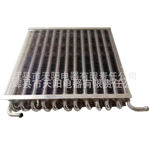 三轮车水箱蒸发器铝管铝翅片冷凝器蒸发器厂家供应