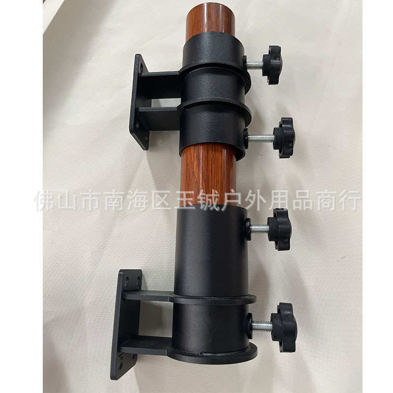 露台甲板伞架太阳伞夹旗杆固定夹户外遮阳伞夹安装支架庭院伞架