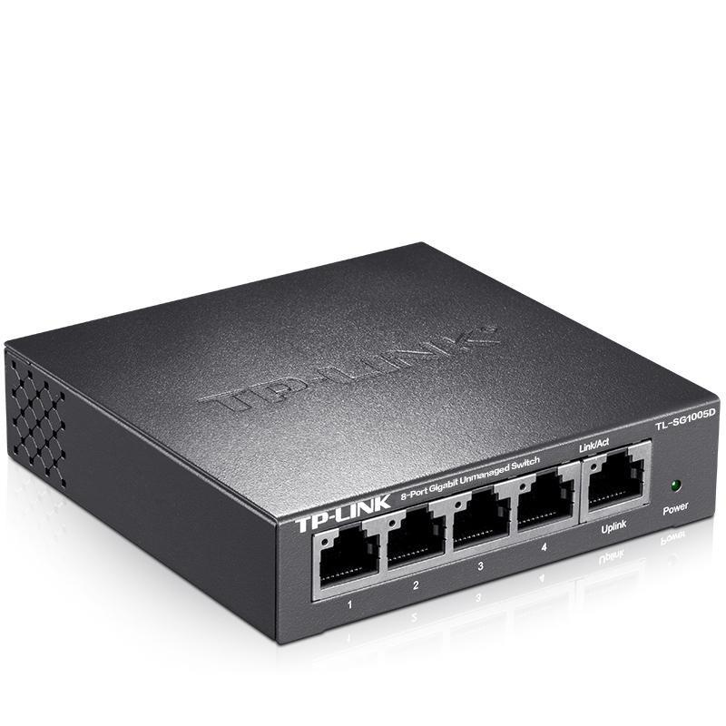 TP-0LINKTSG105D千-兆交换机5口FPLL网络分线器分流器交换器1000M