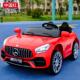 高档儿童电可动车玩双人大款 奔驰坐男女控宝宝小孩遥具充电童车