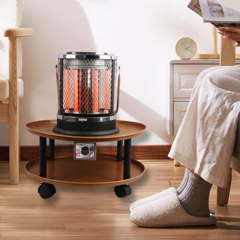 跨境一炉两用取暖器2000W炉具家庭节能省卧室暖脚电暖气取暖炉