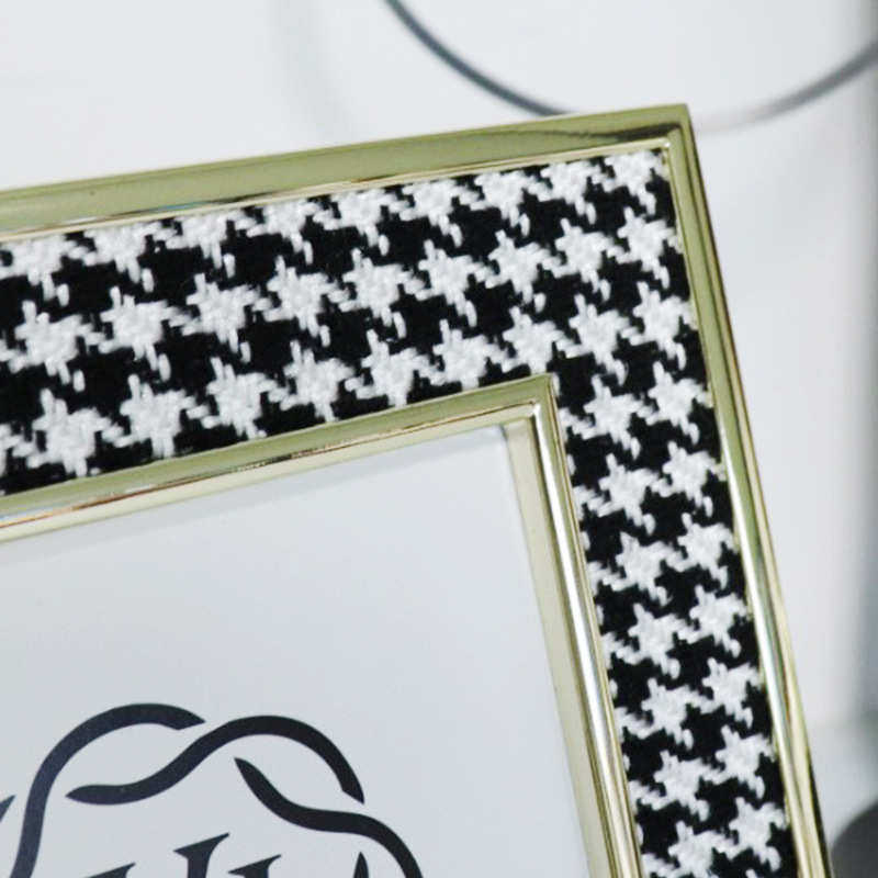 新品创意布艺金属相框时尚样板房酒店软装饰品电视柜书桌摆件家居,家居饰品,相框/画框,淘宝优惠券,粉丝福利购,淘宝优惠卷