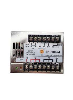 AC100-240V输入500W12V2A24V20A两路输出的开关电源DP-500B-24
