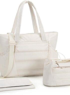 Urine bag, tote bag with baby stroller storage bag, large c