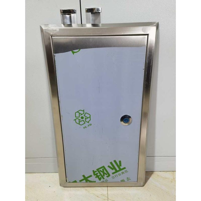 304不锈钢框门水表箱检修口电箱盖30*50*20现货可定做送螺丝配件