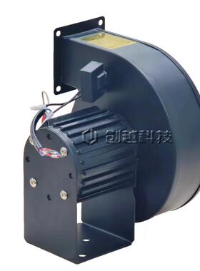 CY127卧式多翼式离心风机220V小型光固UV机鼓风抽风机50W散热引风