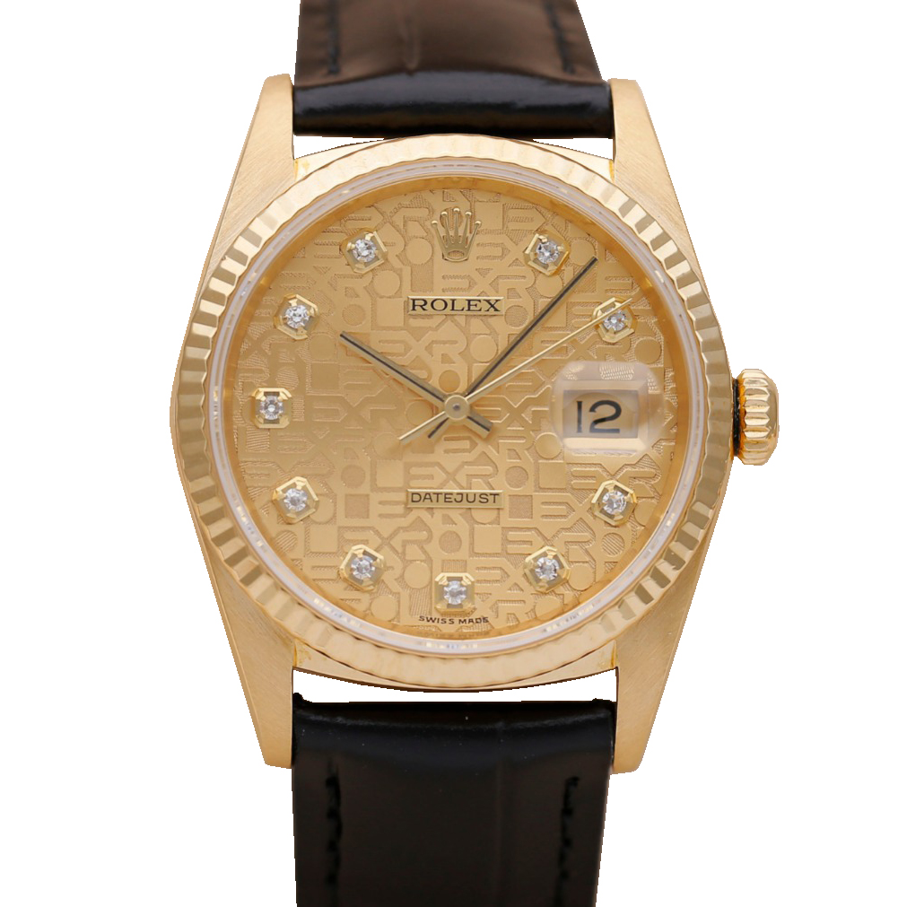 [9.8新]劳力士日志型后配扣36mm自动机械表16238