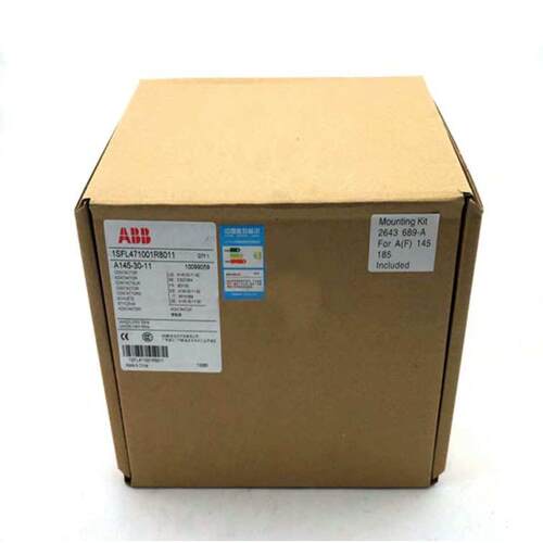 供应  A185-30-11  AC 220V 185    原厂    ABB    交流接触器