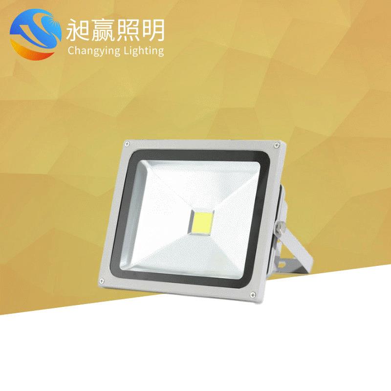 LED投光灯12V低压24V渔船冷库庭院防爆防水户外工厂泛光灯50W路灯