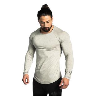 Muscle men's sports t-shirt fitness bodysuit basketball