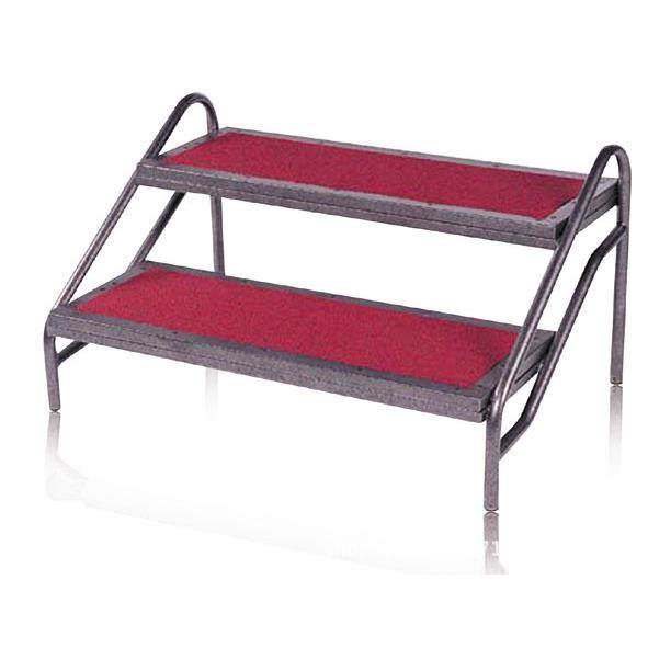 厂家供应酒店宴安折叠舞台二级步梯 婚庆活动舞台 庆典合唱楼梯