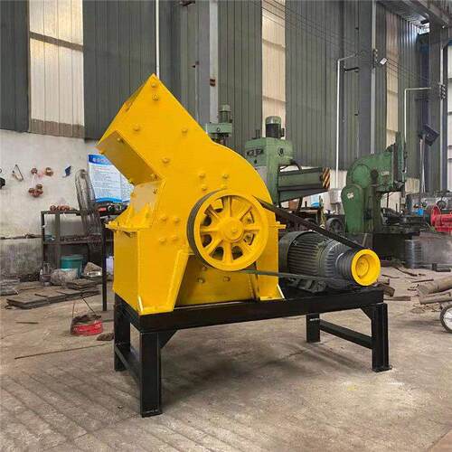 玻璃锤式制砂机建筑垃圾破碎机小型家用两相电破碎机打沙机碎石机